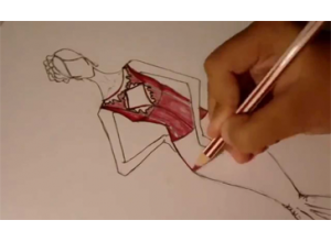 Cách phác thảo một chiếc váy